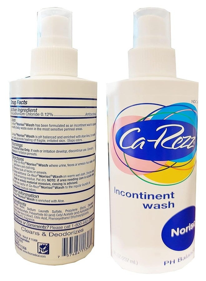 Ca-Rezz No Rinse Gentle Wash 11308 , 8oz, 2 BottlesQ